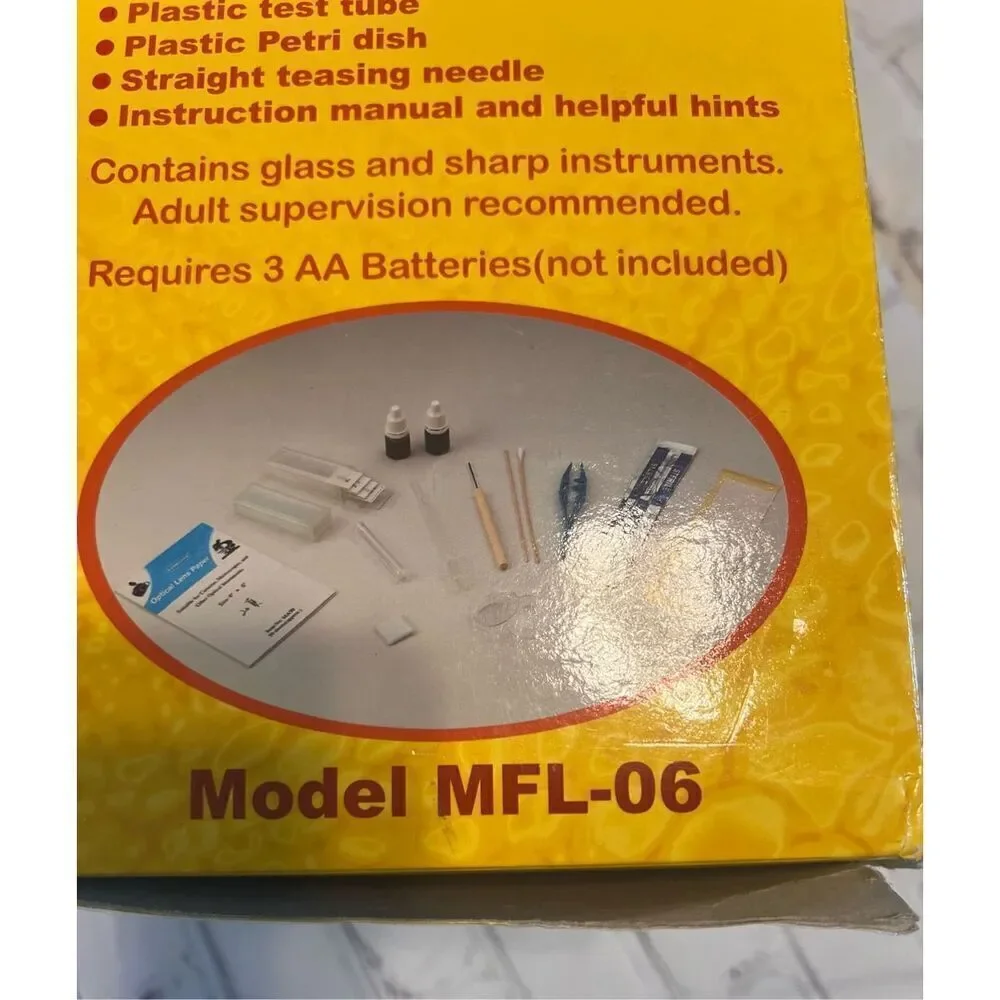 My First Lab Duo-Scope Kids Microscope Model MFL-06 Science Learning Homeschool